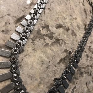 Modern Silver Necklace